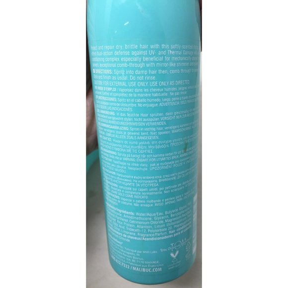 Malibu C Hard Water Wellness Shampoo, Leave In Conditioner & Conditioner Set - Picture 10 of 10